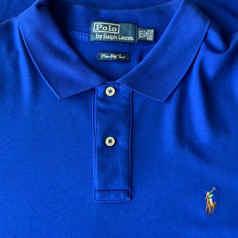 Polo Ralph Lauren Custom Slim-Fit Cotton Mesh Polo 3XL